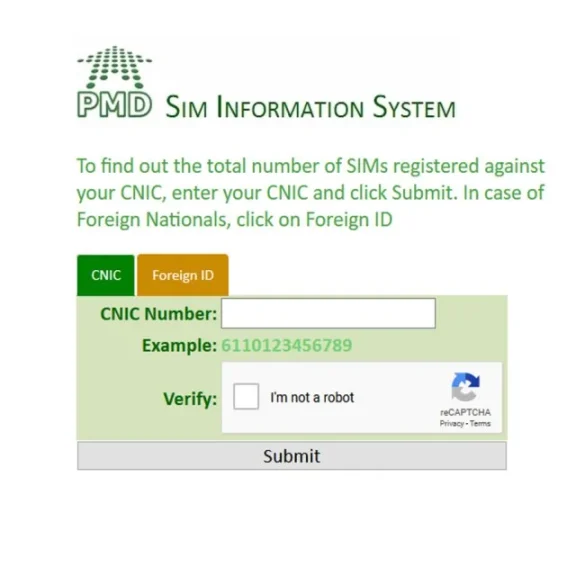 sim information